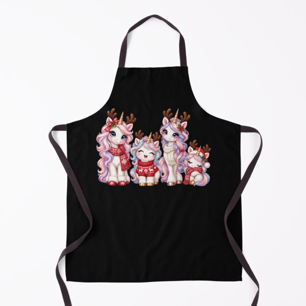 Item preview, Christmas Reindeer Unicorn Family designed and sold by Svenniibee.