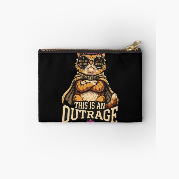 Item preview, Funny Cat Outrage Lawyer Royal Court Meme  designed and sold by MatthewA631970.