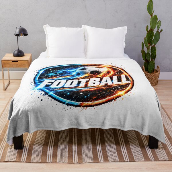 Item preview, Epic Fire and Blue Football designed and sold by Seculinator.