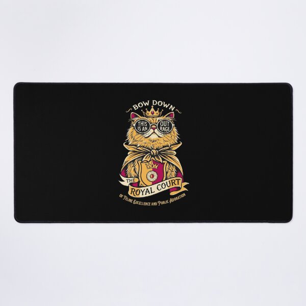 Item preview, Funny Royal Cat Sunglasses Bow Down Outrage designed and sold by KatelynS301549.
