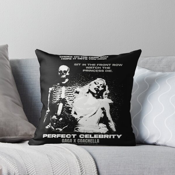 Item preview, Gaga x Coachella Vintage Skeleton Graphic Tee designed and sold by WilliamWa46516.