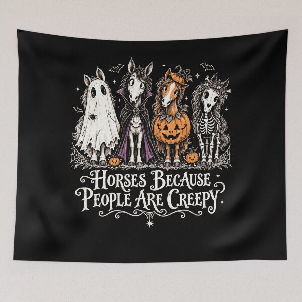 Item preview, Halloween Horses Because People Are Creepy Costume Group designed and sold by alice12S56.