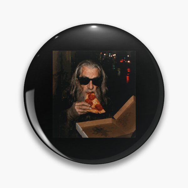 Item preview, Gandalf Eating Pizza Sunglasses Meme  designed and sold by Savannah207851.