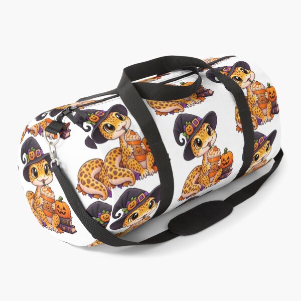 Item preview, Pumpkin Spice Gecko – Cute Halloween Exotic Animal Vet Design designed and sold by Bettybee00.