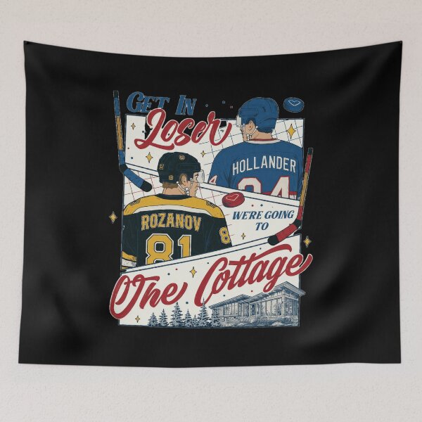 Item preview, Get In Loser Cottage Hockey Retro Humorous designed and sold by JaniceWa907577.