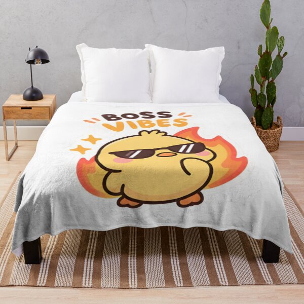 Item preview, Boss Vibes Fire Duck - Cool Sunglasses Duckling designed and sold by Duck lovers.