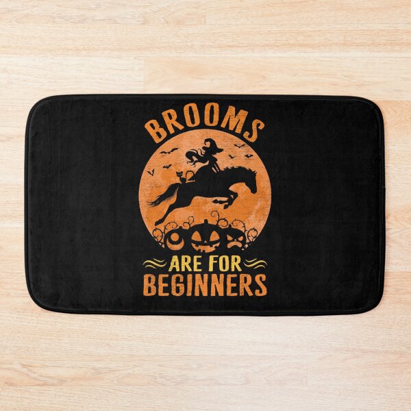 Item preview, Horses Equestrian Witch Halloween - Brooms are for Beginners designed and sold by alice12S56.