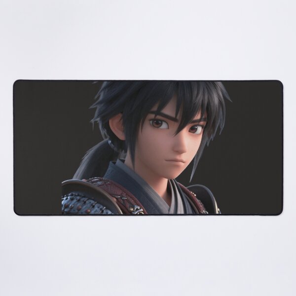 Item preview, Anime Warrior Prince - Fantasy Samurai 3D Art designed and sold by charmaroundyou.