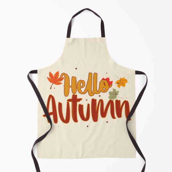 Item preview, Hello Autumn Leaves Maple Fall Typography designed and sold by Little-Miracle.