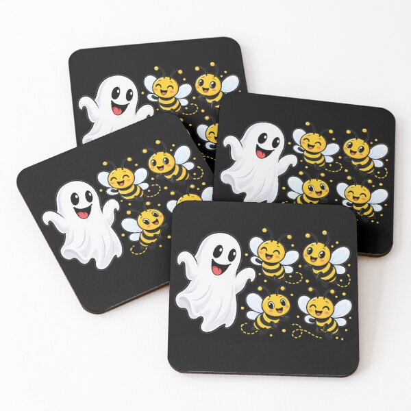 Item preview, Boo Bees Ghost Bees Boo 4 Bees Funny Halloween Shirt T-Shirt – Funny Bee Halloween Gift, Spooky Bee Graphic Tee designed and sold by Trendably.