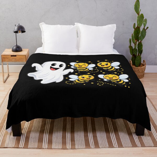 Item preview, Boo Bees Ghost Bees Boo 4 Bees Funny Halloween Shirt T-Shirt – Funny Bee Halloween Gift, Spooky Bee Graphic Tee designed and sold by Trendably.