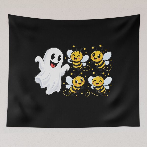 Item preview, Boo Bees Ghost Bees Boo 4 Bees Funny Halloween Shirt T-Shirt – Funny Bee Halloween Gift, Spooky Bee Graphic Tee designed and sold by Trendably.
