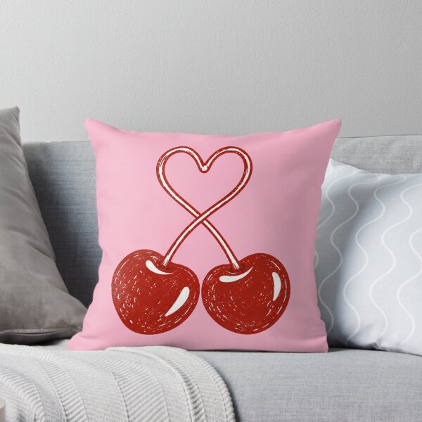 Item preview, Vintage Cherries with Heart-Shaped Stems. designed and sold by CoCoArt-Ua.