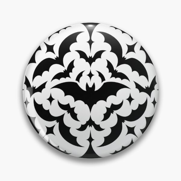 Item preview, Bat Mandala — Geometric Halloween Sticker Design designed and sold by Dark Energy.
