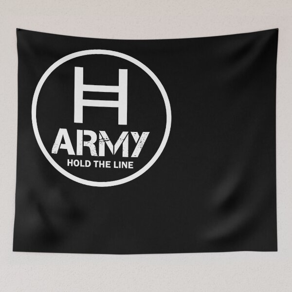 Aperçu de l'œuvre Hbar Army Hold The Line créée et vendue par Parallel Label .
