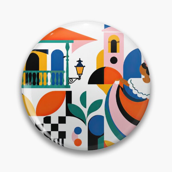 Item preview, Colorful geometric poster featuring the word CHITR PANAMA, designed and sold by ckybe.