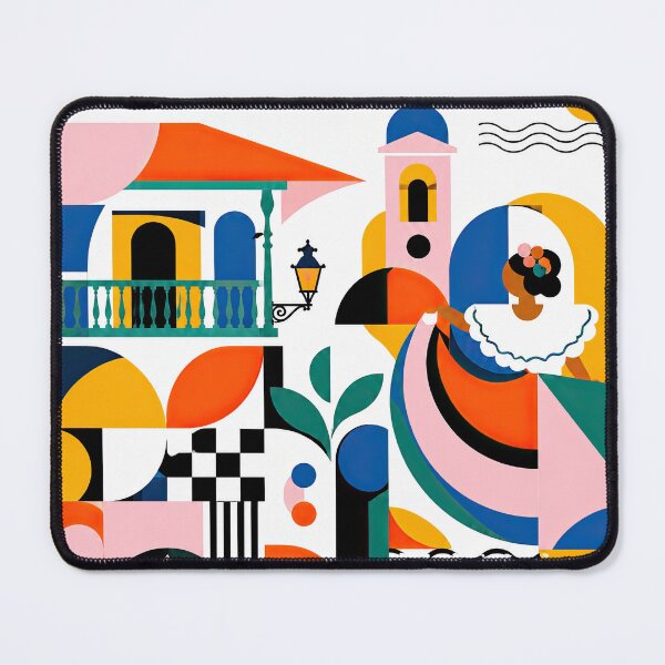 Item preview, Colorful geometric poster featuring the word CHITR PANAMA, designed and sold by ckybe.