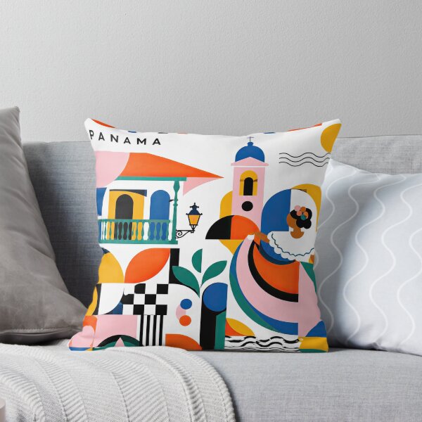Item preview, Colorful geometric poster featuring the word CHITR PANAMA, designed and sold by ckybe.