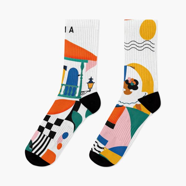 Item preview, Colorful geometric poster featuring the word CHITR PANAMA, designed and sold by ckybe.