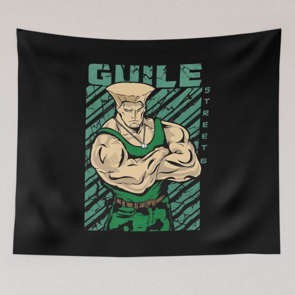 Item preview, Guile Street Fighter  Retro Fighting Game designed and sold by KatelynS301549.