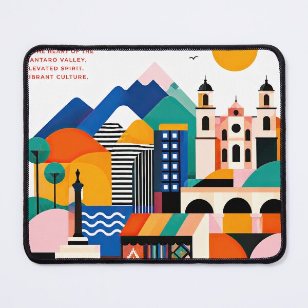 Item preview, Colorful illustrated poster celebrating Huancayo, Peru, with sty designed and sold by ckybe.