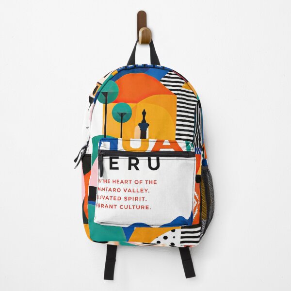 Item preview, Colorful illustrated poster celebrating Huancayo, Peru, with sty designed and sold by ckybe.