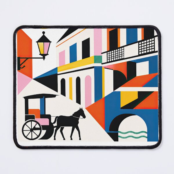 Item preview, Colorful geometric illustration of Philippine architecture, a ho designed and sold by ckybe.