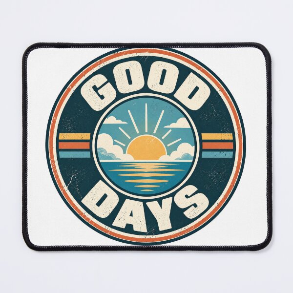 Item preview, Good Days Retro Sunset designed and sold by Seculinator.