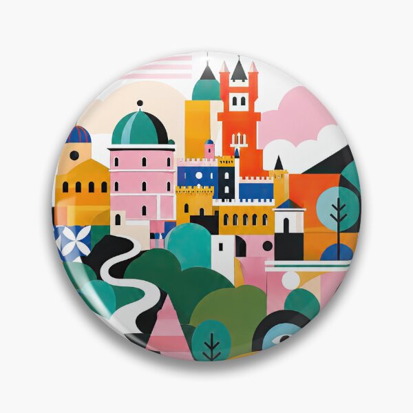 Item preview, Colorful geometric illustration celebrating Portugal with styliz designed and sold by ckybe.