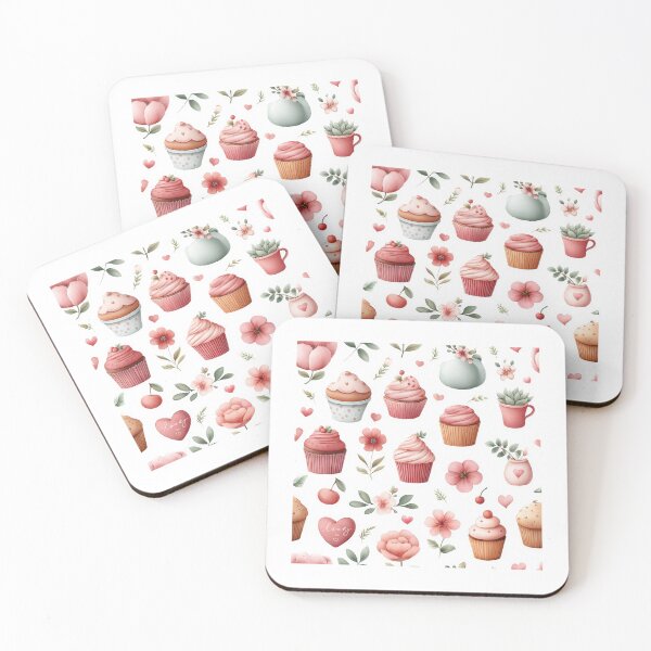 Item preview, Celebrate warmth and love with delightful cupcakes designed and sold by MiraCleAI.