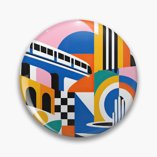 Item preview, Colorful geometric poster illustrating Bayamn, Puerto Rico, wit designed and sold by ckybe.