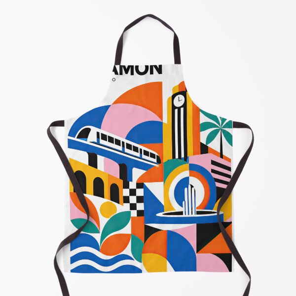 Item preview, Colorful geometric poster illustrating Bayamn, Puerto Rico, wit designed and sold by ckybe.