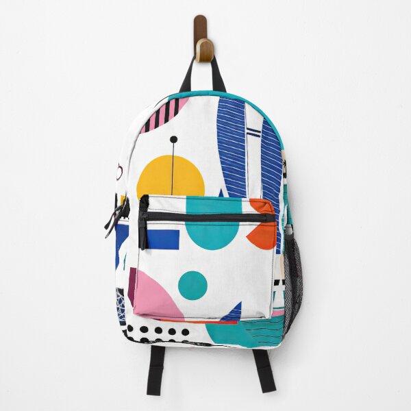 Item preview, Colorful abstract geometric illustration featuring stylized skys designed and sold by ckybe.