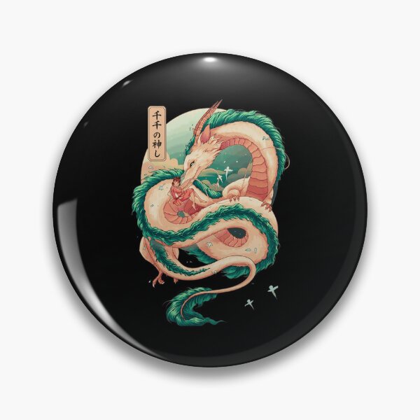 Item preview, Haku & Chihiro Spirited Away Dragon Anime  designed and sold by MatthewA631970.