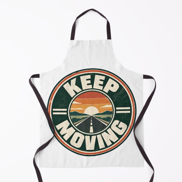 Item preview, Keep Moving Retro Road designed and sold by Seculinator.