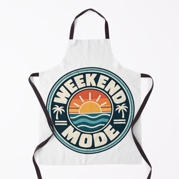 Item preview, Weekend Mode Retro Sunset designed and sold by Seculinator.