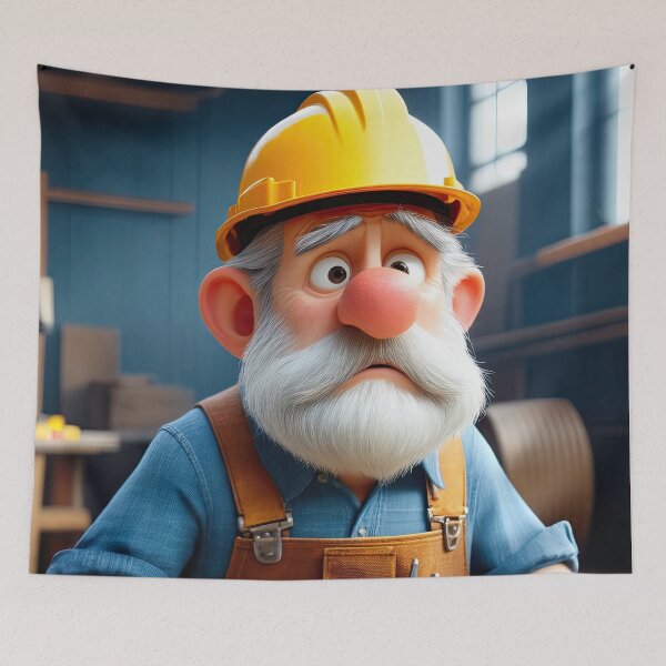 Item preview, Old Fart as a workman designed and sold by Colin Bentham.