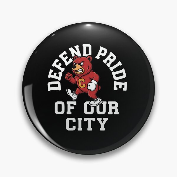 Item preview, Defend Pride Of Our City - Red Bear Mascot - C Logo designed and sold by TimelessMilest.