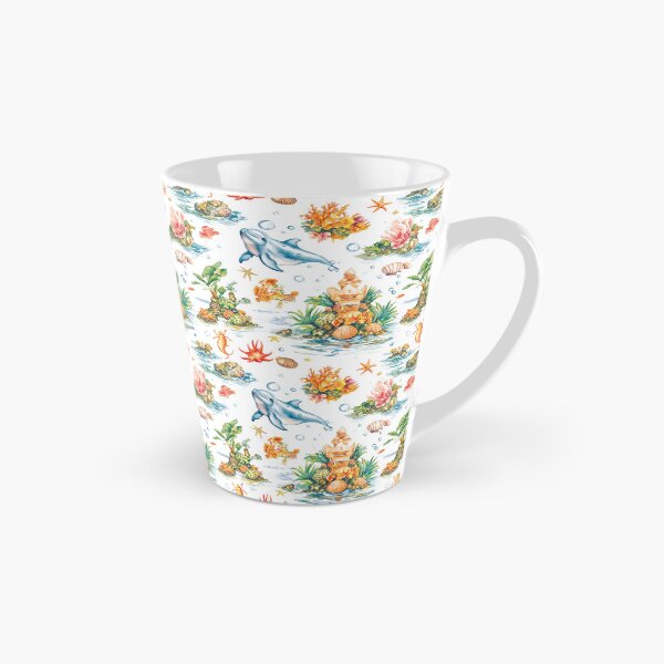 Item preview, Seamless coral reef pattern showcasing diverse marine creature  designed and sold by MiraCleAI.
