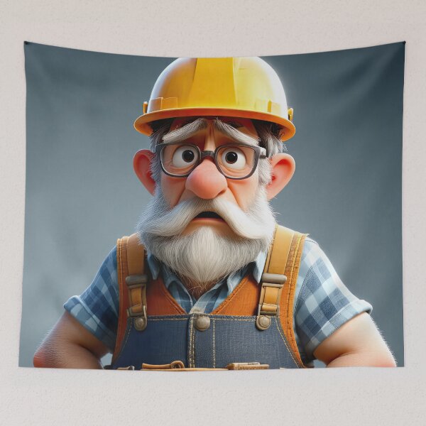 Item preview, Old Fart as a workman designed and sold by Colin Bentham.