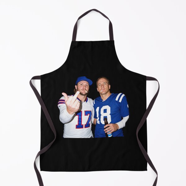 Item preview, NFL Josh Allen and Peyton Manning Drinking and Middle Finger designed and sold by VexisValora.