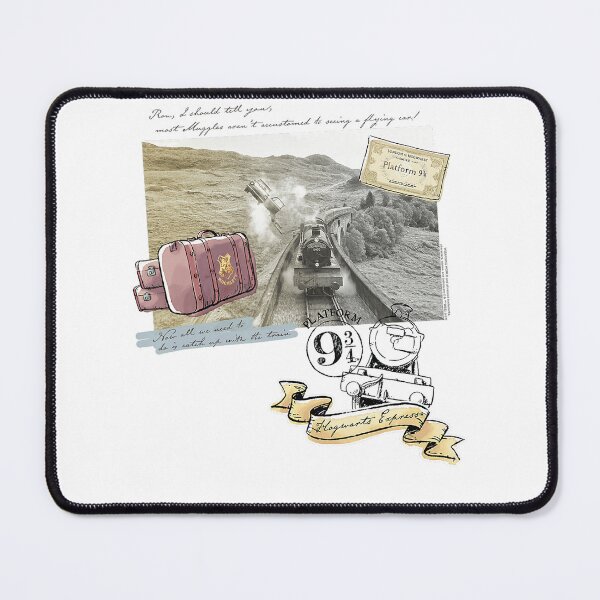 Item preview, Hogwarts Express Flying Ford Anglia Collage designed and sold by PriceKonopelski.