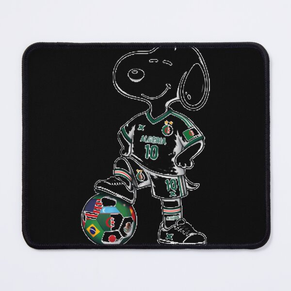 Item preview, Worldcup 2026 Algeria Team Funny Snoopy Soccer designed and sold by Dipzz.