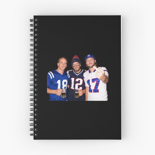Item preview, NFL Peyton Manning, Tom Brady and Josh Allen Drinking and Middle Finger designed and sold by VexisValora.