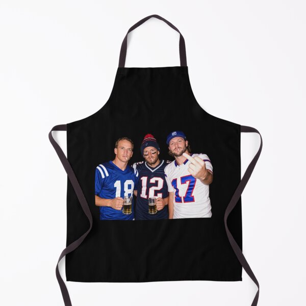 Item preview, NFL Peyton Manning, Tom Brady and Josh Allen Drinking and Middle Finger designed and sold by VexisValora.