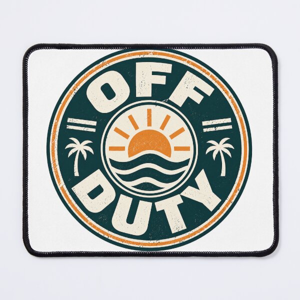 Item preview, Off Duty Retro Beach Sunset designed and sold by Seculinator.