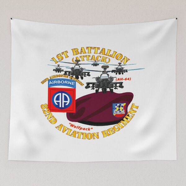Item preview, 1St Bn 82Nd Avn Regiment  designed and sold by LoraleeShowell.