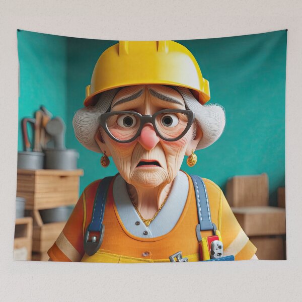 Item preview, Old Fart as a workman designed and sold by Colin Bentham.