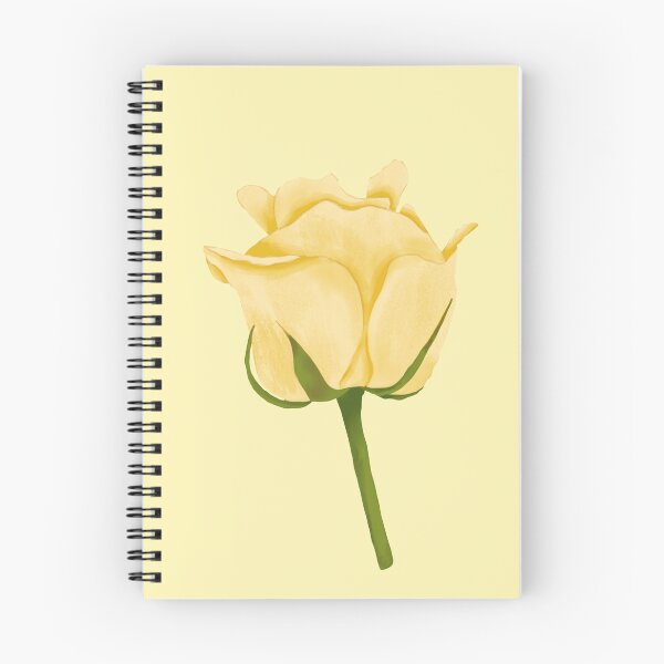 Item preview, Yellow Rose Watercolor Starting to Bloom designed and sold by EmeraldeaArt.