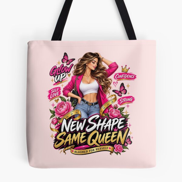 Item preview, New Shape Same Queen – Women’s Glow Up & Weight Loss Transformation | Self Love Confidence designed and sold by JanuszJarowicz.
